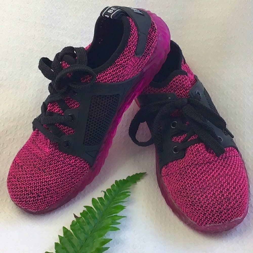 Beyond Protection Pink Steel Toe Sneakers